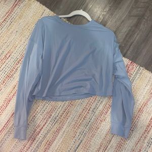 Lululemon crop long sleeve